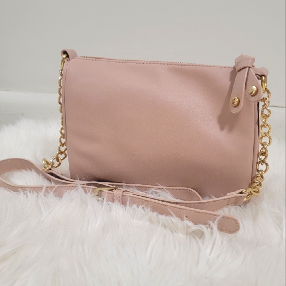 Baby Pink Cross Body Bag